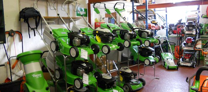 Forest and top garden machinery